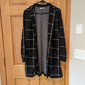 Maurices Black Blazer Duster | S
